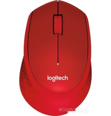 Мышь Logitech M330 Silent Plus (красный)