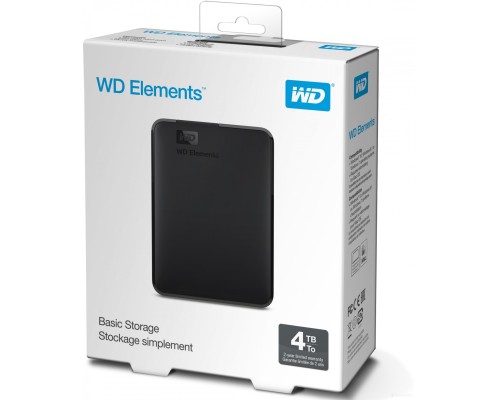 Внешний жёсткий диск Western Digital Elements Portable 5TB WDBU6Y0050BBK