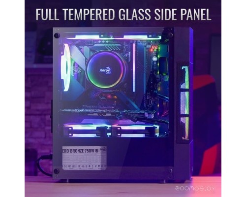 Корпус Aerocool Atomic Lite-G-BK-V2