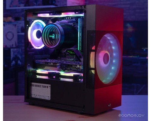 Корпус Aerocool Atomic Lite-G-BK-V2