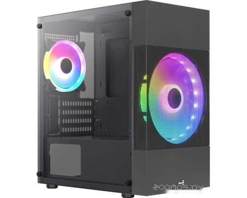 Корпус Aerocool Atomic Lite-G-BK-V2