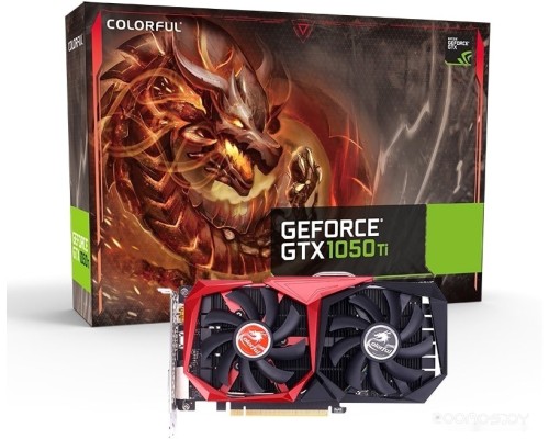 Видеокарта Colorful GeForce GTX 1050 Ti NB 4G-V
