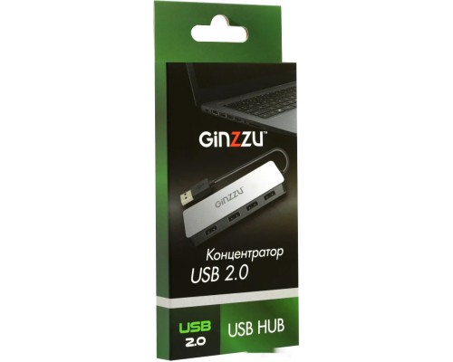 USB-хаб Ginzzu GR-771UB