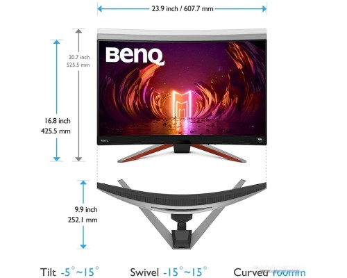 Монитор Benq Mobiuz EX2710R