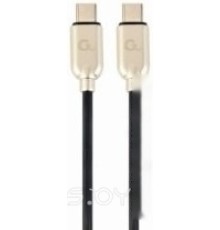 Кабель Cablexpert USB Type-C - USB Type-C CC-USB2PD60-CMCM-2M (2 м, золотистый)