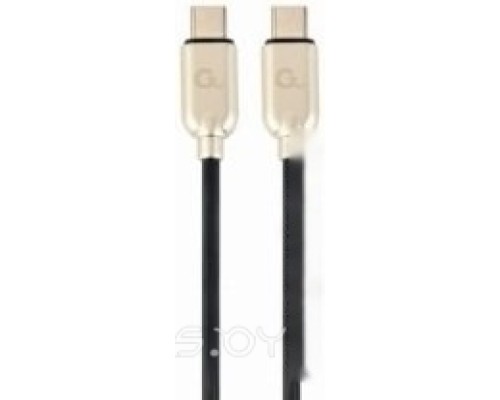 Кабель Cablexpert USB Type-C - USB Type-C CC-USB2PD60-CMCM-2M (2 м, золотистый)