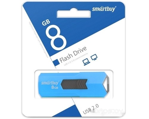 USB Flash SmartBuy Stream 8GB (синий)