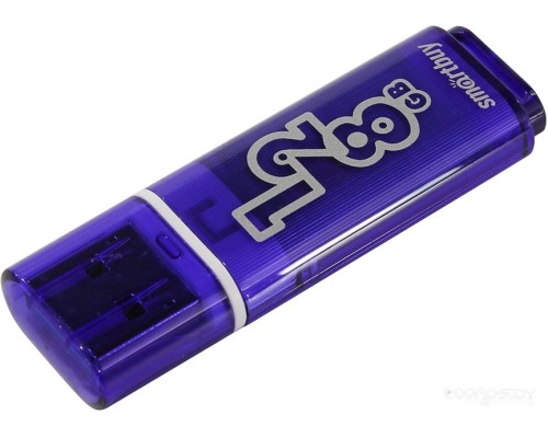 USB Flash SmartBuy Glossy 128GB (синий)