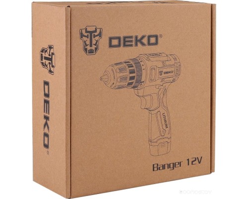 Дрель-шуруповерт Deko Banger 12V Set 1