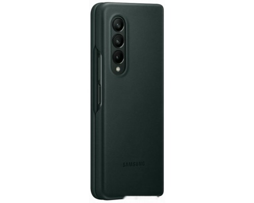 Чехол Samsung Leather Cover для Samsung Galaxy Z Fold3 (зеленый)