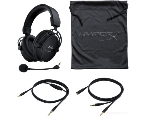 Компьютерная гарнитура HyperX Cloud Alpha Blackout (Black)