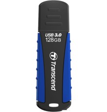 USB Flash Transcend JetFlash 810 128GB (черный/синий)