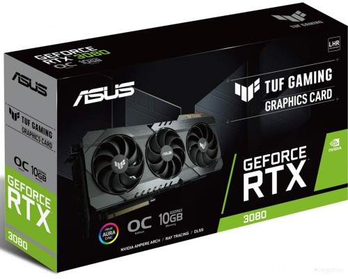 Видеокарта Asus TUF Gaming GeForce RTX 3080 V2 OC 10GB GDDR6X