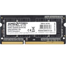 Модуль памяти AMD Radeon R3 Value Series 2GB DDR3 SODIMM PC3-10600 R332G1339S1S-U