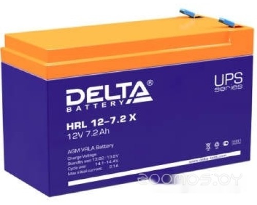 Аккумулятор для ИБП DELTA HRL 12-7.2 X (12В/7.2 А·ч)