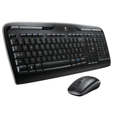 Клавиатура + мышь Logitech Wireless Combo MK330 Black USB