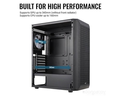 Корпус Aerocool Beam-G-BK-v2