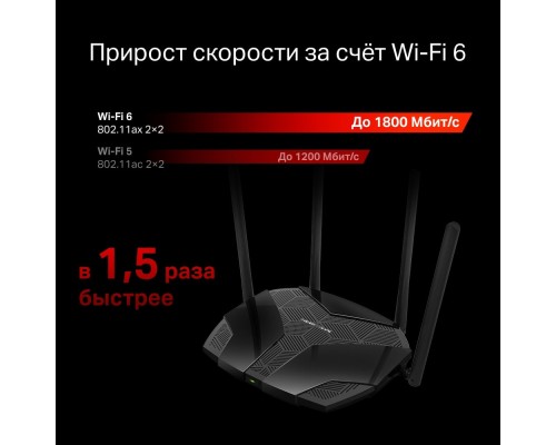 Беспроводной маршрутизатор Mercusys MR1800X