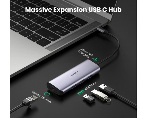 USB-хаб Ugreen CM252 60718