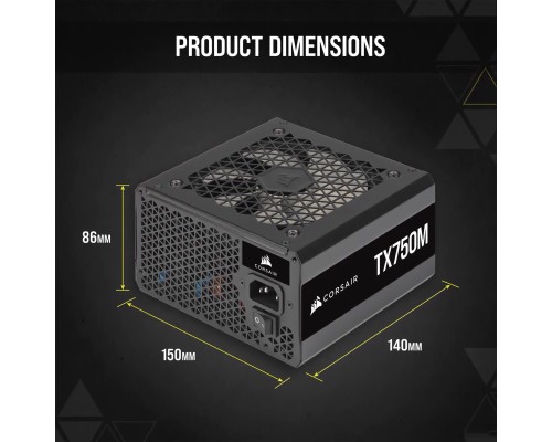 Блок питания Corsair TX750M CP-9020230-EU