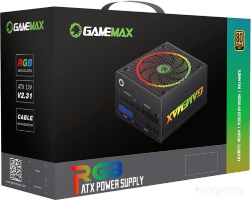 Блок питания GameMax RGB-850