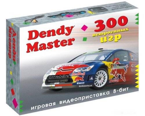 Игровая приставка Dendy Master (300 игр)