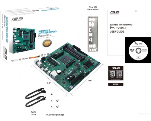 Материнская плата Asus Pro B550M-C/CSM