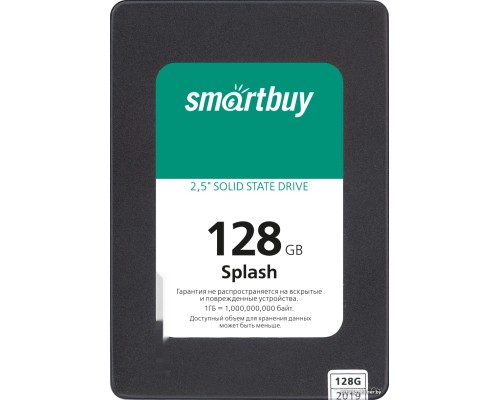 SSD SmartBuy Splash 2019 128GB SBSSD-128GT-MX902-25S3