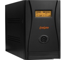 Источник бесперебойного питания Exegate SpecialPro Smart LLB-1000.LCD.AVR.C13.RJ.USB