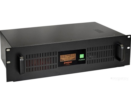 Источник бесперебойного питания Exegate ServerRM UNL-1500.LCD.AVR.C13.RJ.USB.3U