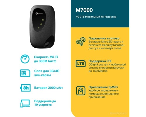 Беспроводной маршрутизатор TP-Link M7000