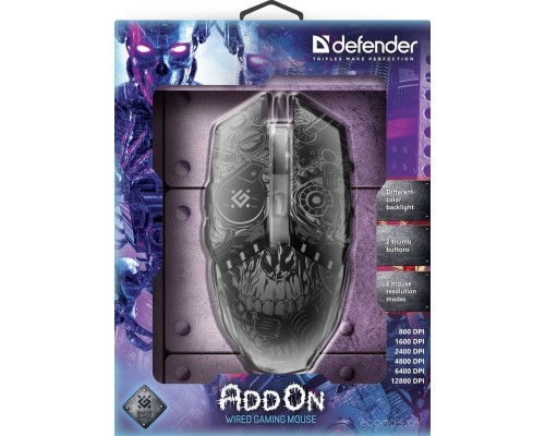 Игровая мышь Defender AddOn GM-702L