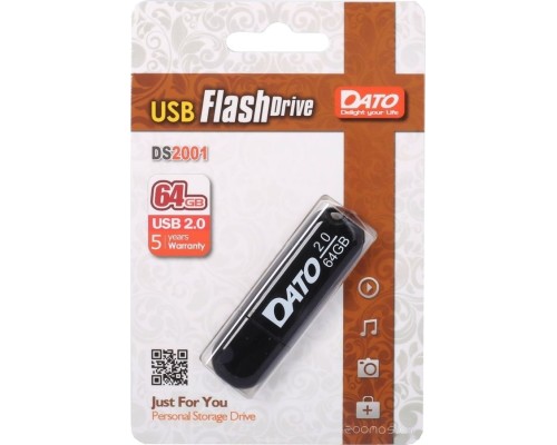 USB Flash Dato DS2001 64G (черный)