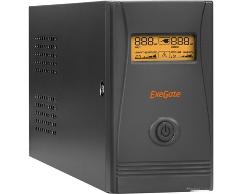 Источник бесперебойного питания Exegate Power Smart ULB-650.LCD.AVR.EURO