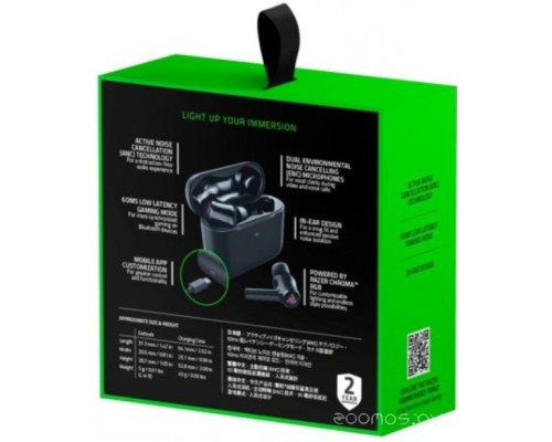 Наушники RAZER Hammerhead True Wireless (Black)