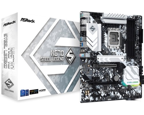 Материнская плата ASROCK H670 Steel Legend