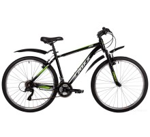Велосипед Foxx Aztec 27.5 (20, черный/зеленый, 2022)