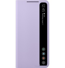 Чехол Samsung Smart Clear View Cover S21 FE (фиолетовый)