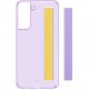 Чехол Samsung Slim Strap Cover S21 FE (фиолетовый)