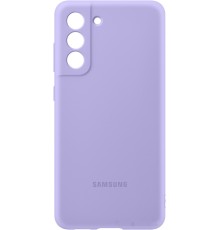 Чехол Samsung Silicone Cover S21 FE (фиолетовый)
