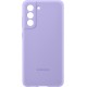 Чехол Samsung Silicone Cover S21 FE (фиолетовый)