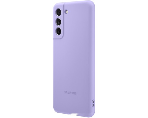 Чехол Samsung Silicone Cover S21 FE (фиолетовый)