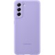 Чехол Samsung Silicone Cover S21 FE (фиолетовый)