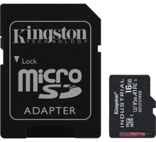 Карта памяти Kingston Industrial microSDHC SDCIT2/16GB 16GB (с адаптером)