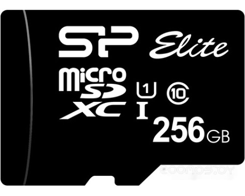 Карта памяти Silicon Power microSDXC SP256GBSTXBU1V10SP 256GB (с адаптером)