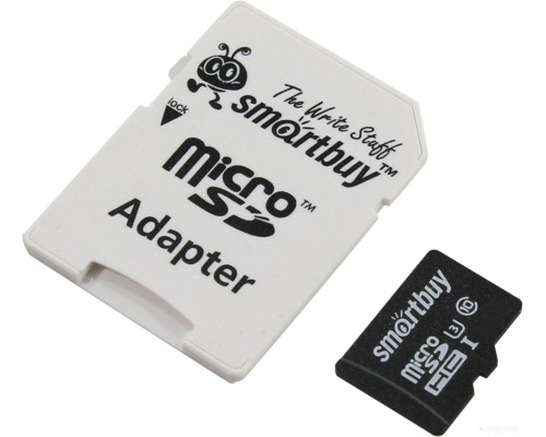 Карта памяти SmartBuy Professional microSDXC Class 10 64GB [SB64GBSDCL10U3-01]