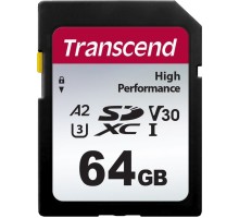 Карта памяти Transcend SDXC 330S TS64GSDC330S 64GB