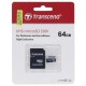 Карта памяти Transcend microSDXC TS64GUSD350V 64GB (с адаптером)