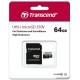 Карта памяти Transcend microSDXC TS64GUSD350V 64GB (с адаптером)