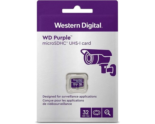 Карта памяти Western Digital Purple SC QD101 microSDHC WDD032G1P0C 32GB